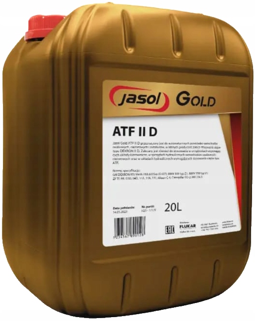 Jasol Gold ATF II D 20l