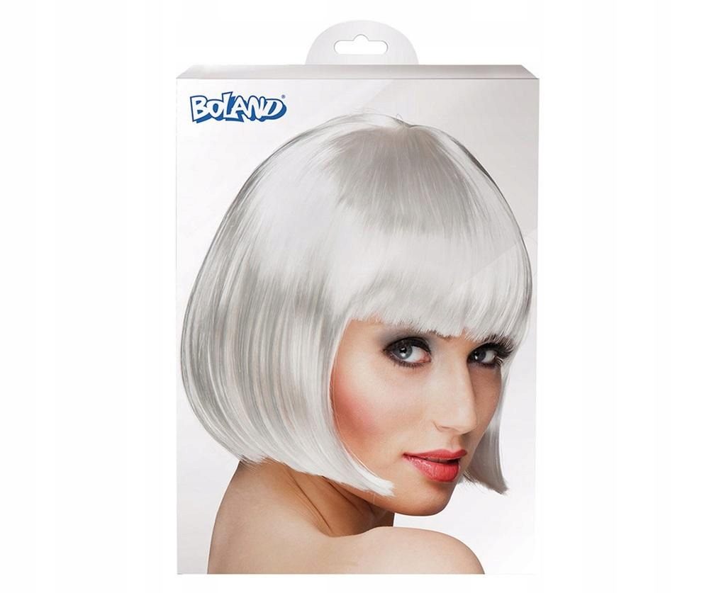 Dětské halloweenské kostýmy Bílá Paruka Vlasy z odolného materiálu