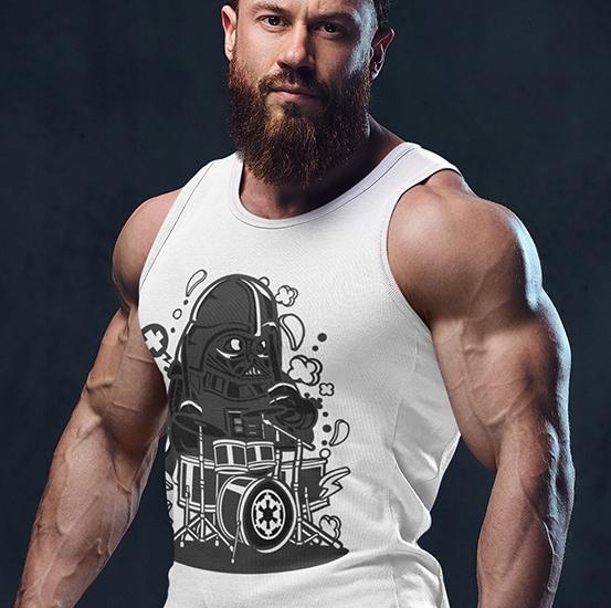 TANK TOP FILMOWE VADER DUMMER Marka inna