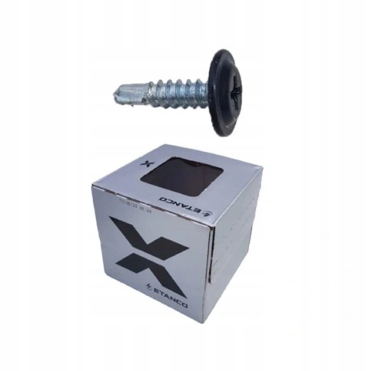 

Wkręty Etanco 4,2x16 mm 250 sztuk Ral 7016 Pchełki