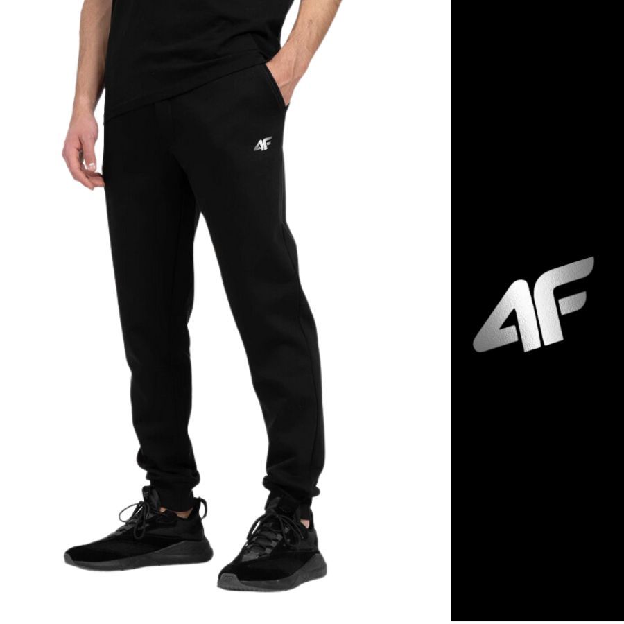 SPODNIE MĘSKIE 4F DRESOWE SPORTOWE JOGGERY DRESY NA CO DZIEŃ