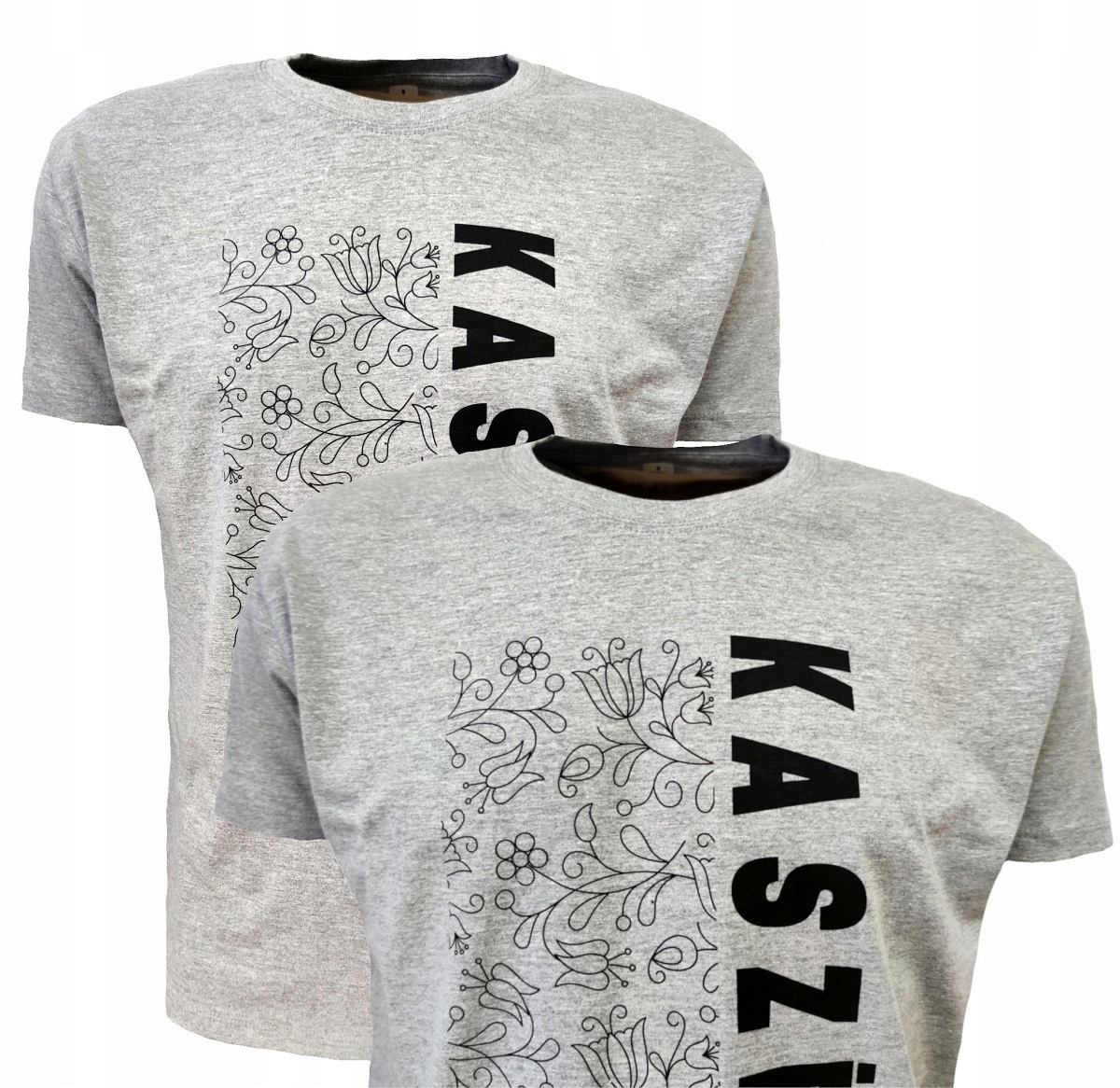 

Pamiątka Z Kaszub T-shirt Męski - Szare/kaszebe M