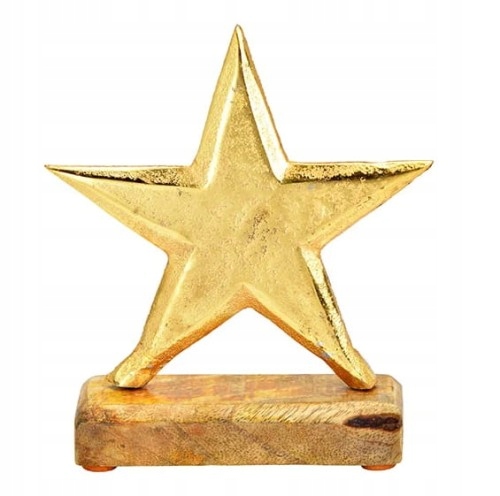 GWIAZDA ZŁOTA 17 CM