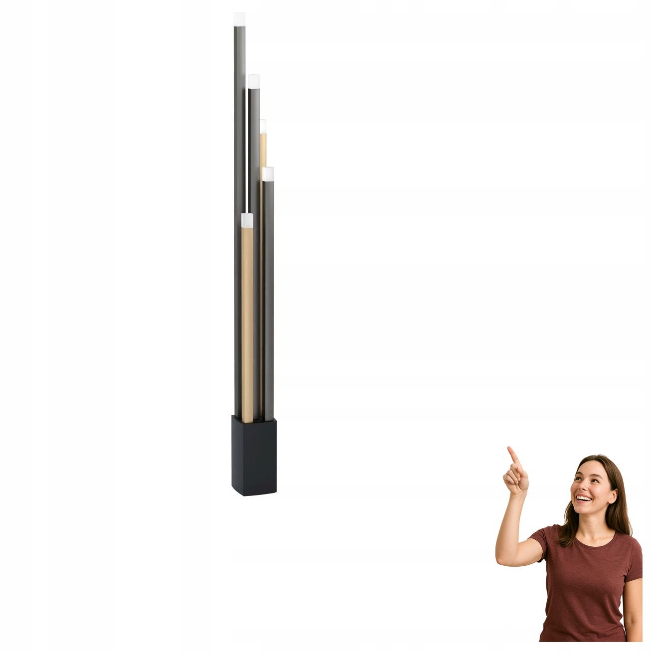 Podlahová Led lampa 5x3,7W Estanterios 39908 Eglo