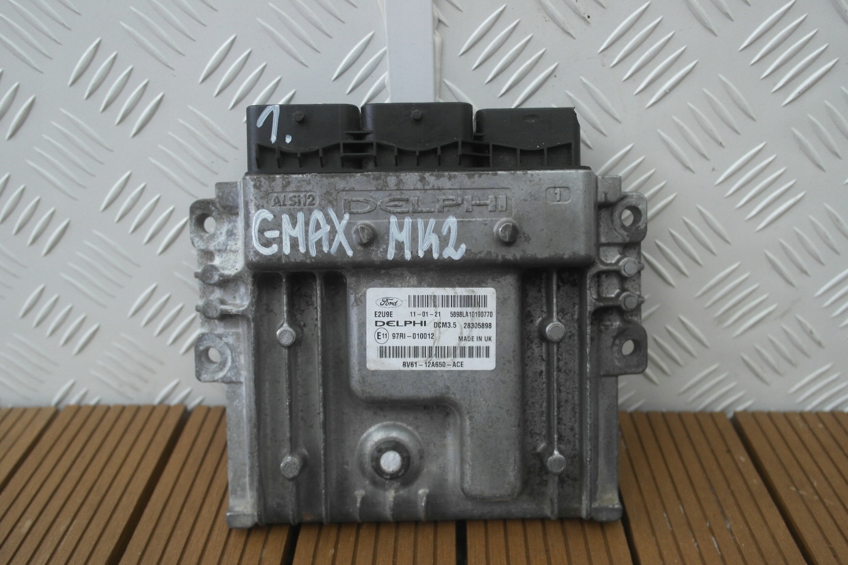 FORD C-MAX MK2 10-14 2.0 TDCI computer Motore BV6112A650ACE 28305898 OE
