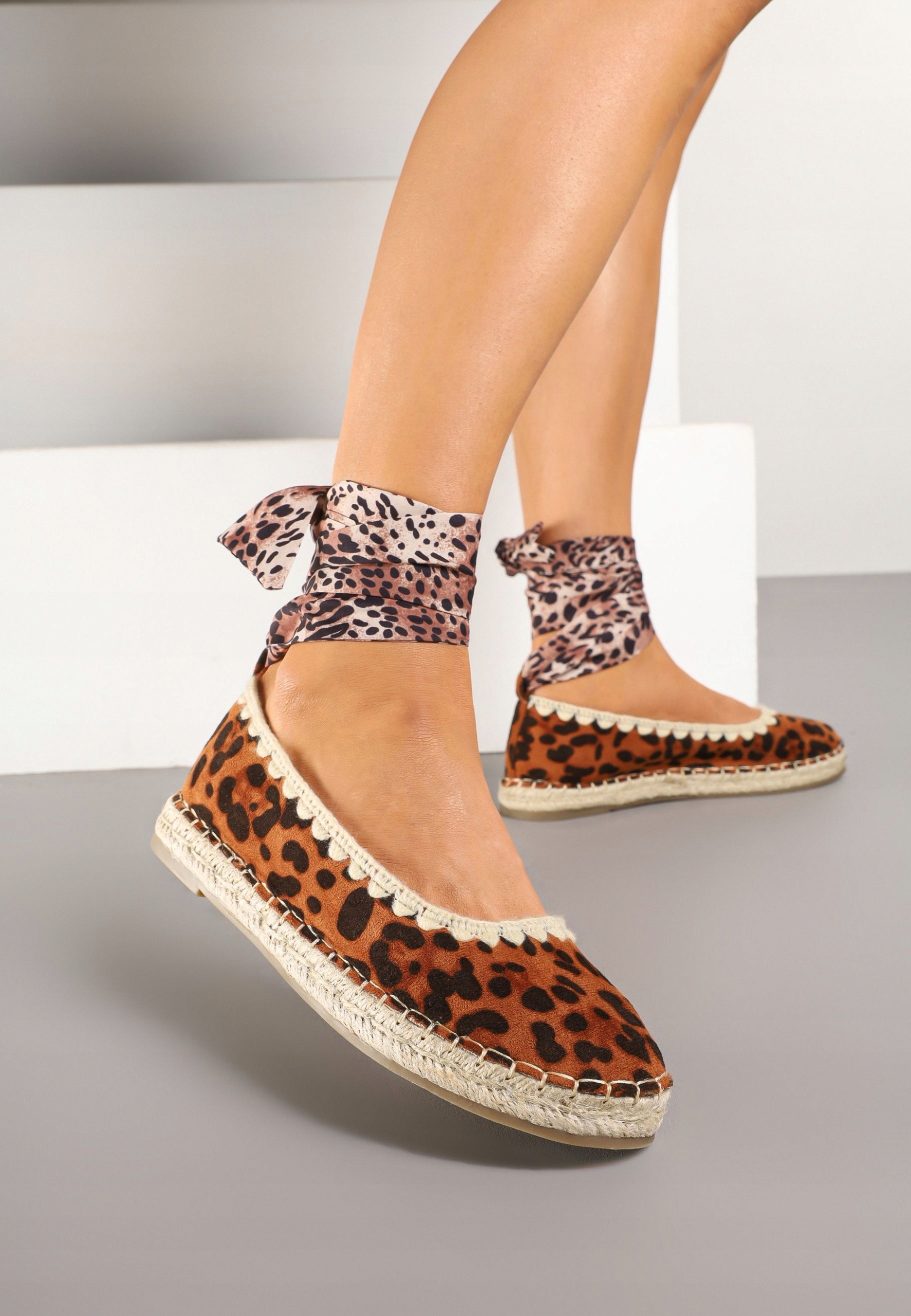 Renee Dámské panterové espadrilky 39 Ekosemiš