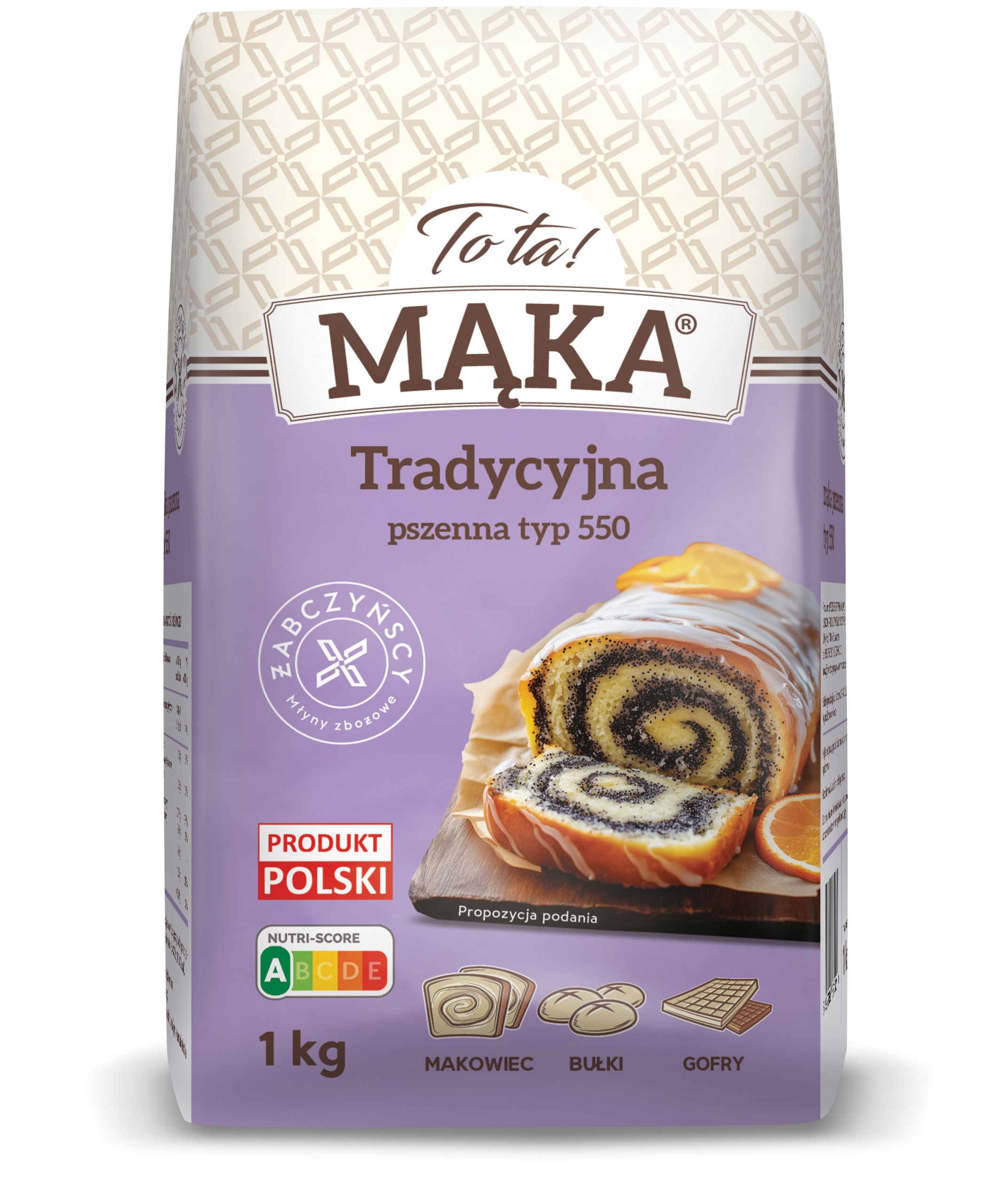 Levně 13X Pšeničná Mouka typ 550 tradiční univerzální Čerstvá ToTa! 1KG