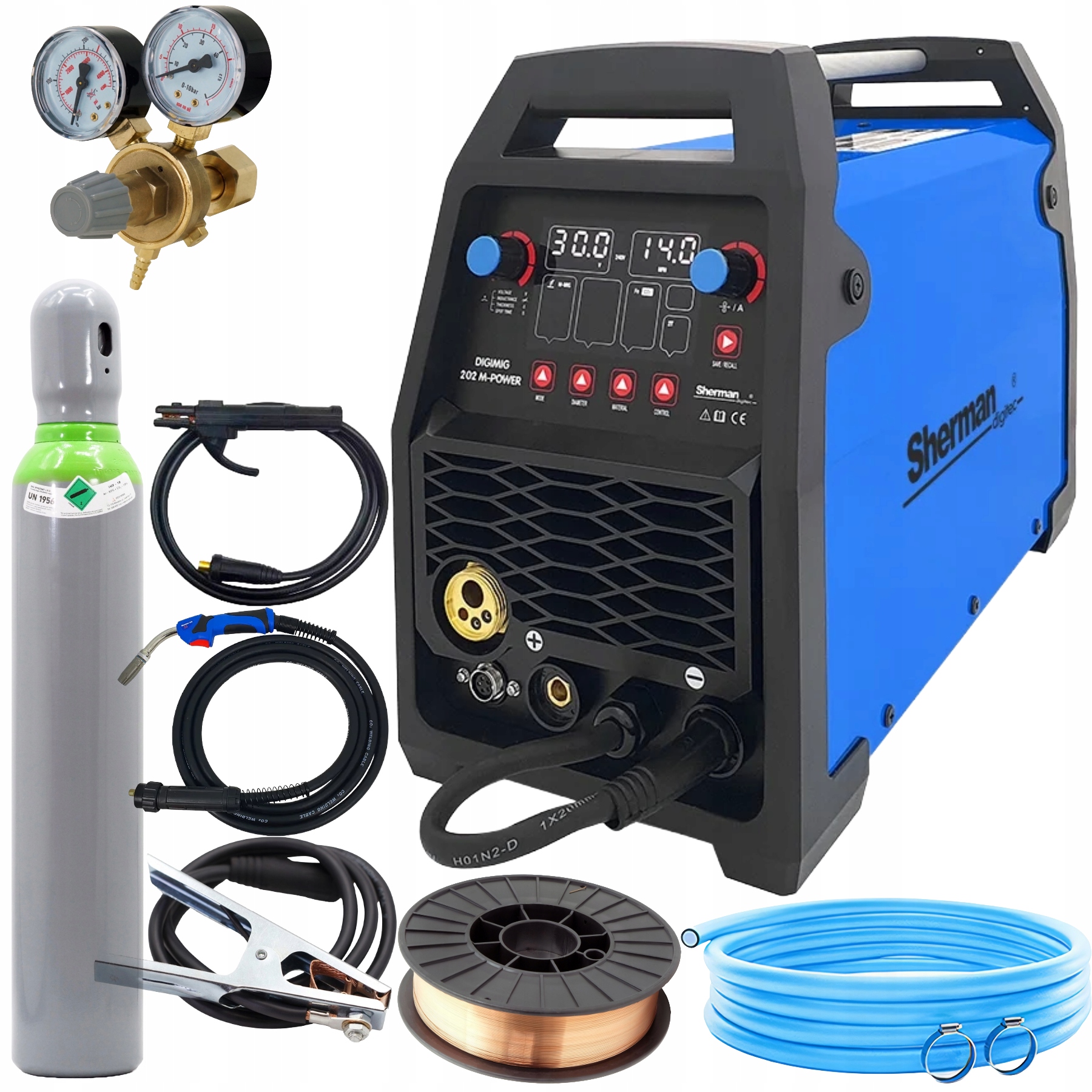 Digimig 202 M-Power Sherman Zestaw spawalniczy- gotowy komplet do spawania