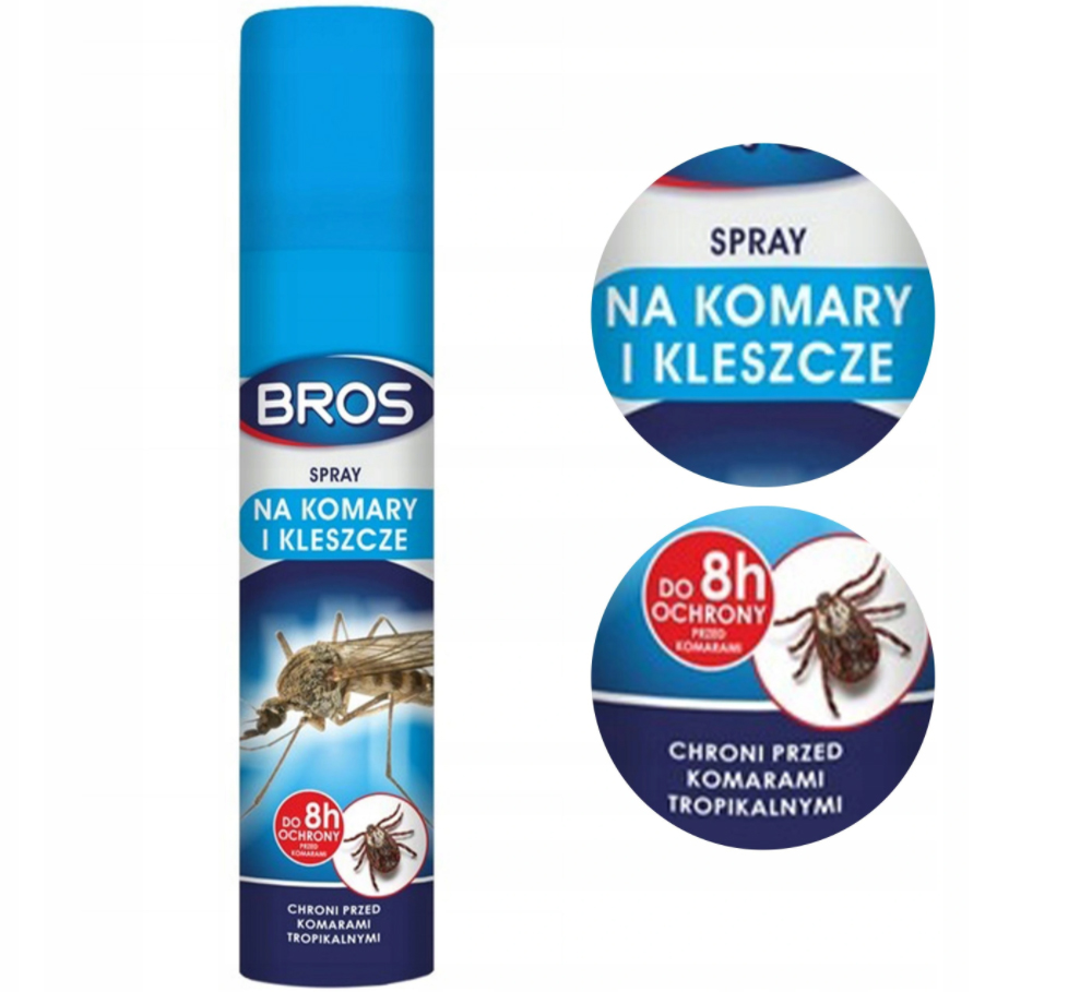 

Spray Na Komary I Kleszcze 90ml Bros