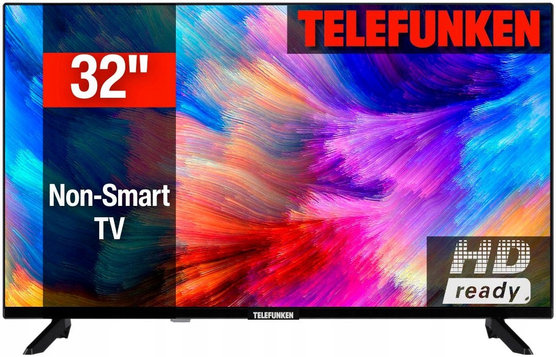 Telewizor Tv Led 32" Telefunken OS-32H71 DVB-T2/S2 Hevc Usb Hdmi Bezramkowy