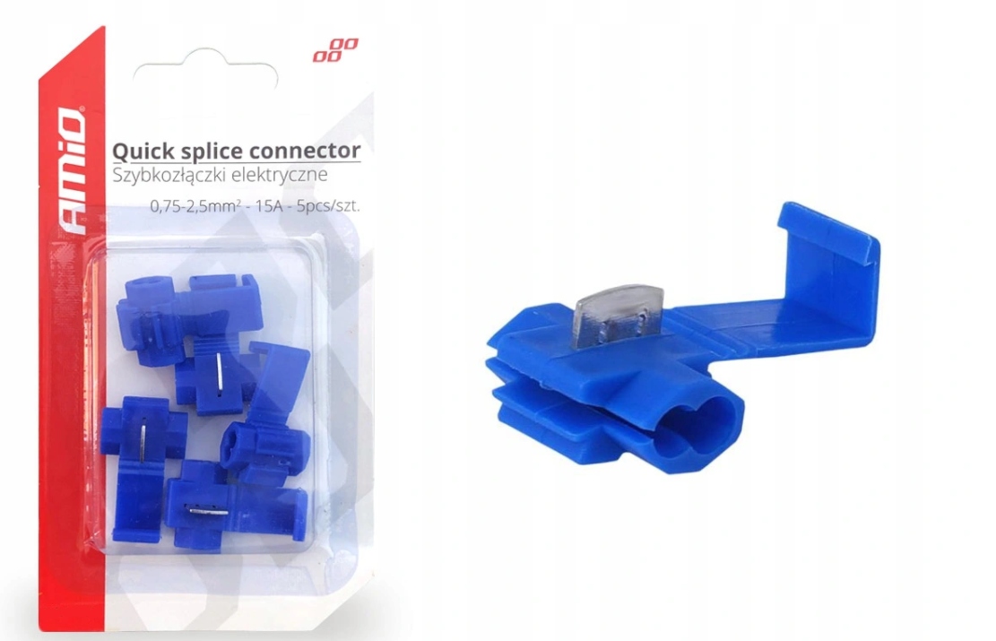 

Szybkozłączki Elektryczne 0,75-2,5mm2 15A 5 Szt