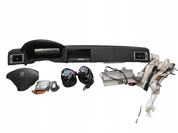 PEUGEOT 307 01- DESKA KONSOLA PODUSZKI PASY