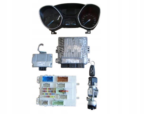 FORD FOCUS MK3 10- 1.6 TDCI ZESTAW STARTOWY LICZNIK KOMPUTER STACYJKA KLUCZ