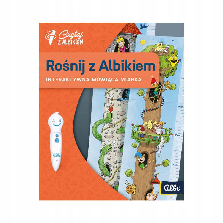 CZYTAJ Z ALBIKIEM - ROŚNIJ Z ALBIKIEM - INTERAKTYWNA MÓWIĄCA MIARKA