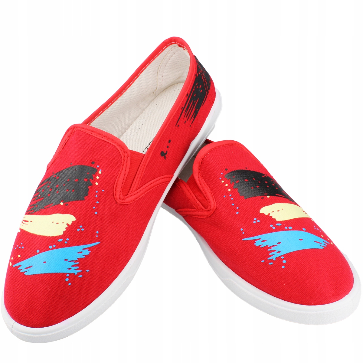 

Buty Tenisówki Wsuwane Z Gumką Trampki R: 38