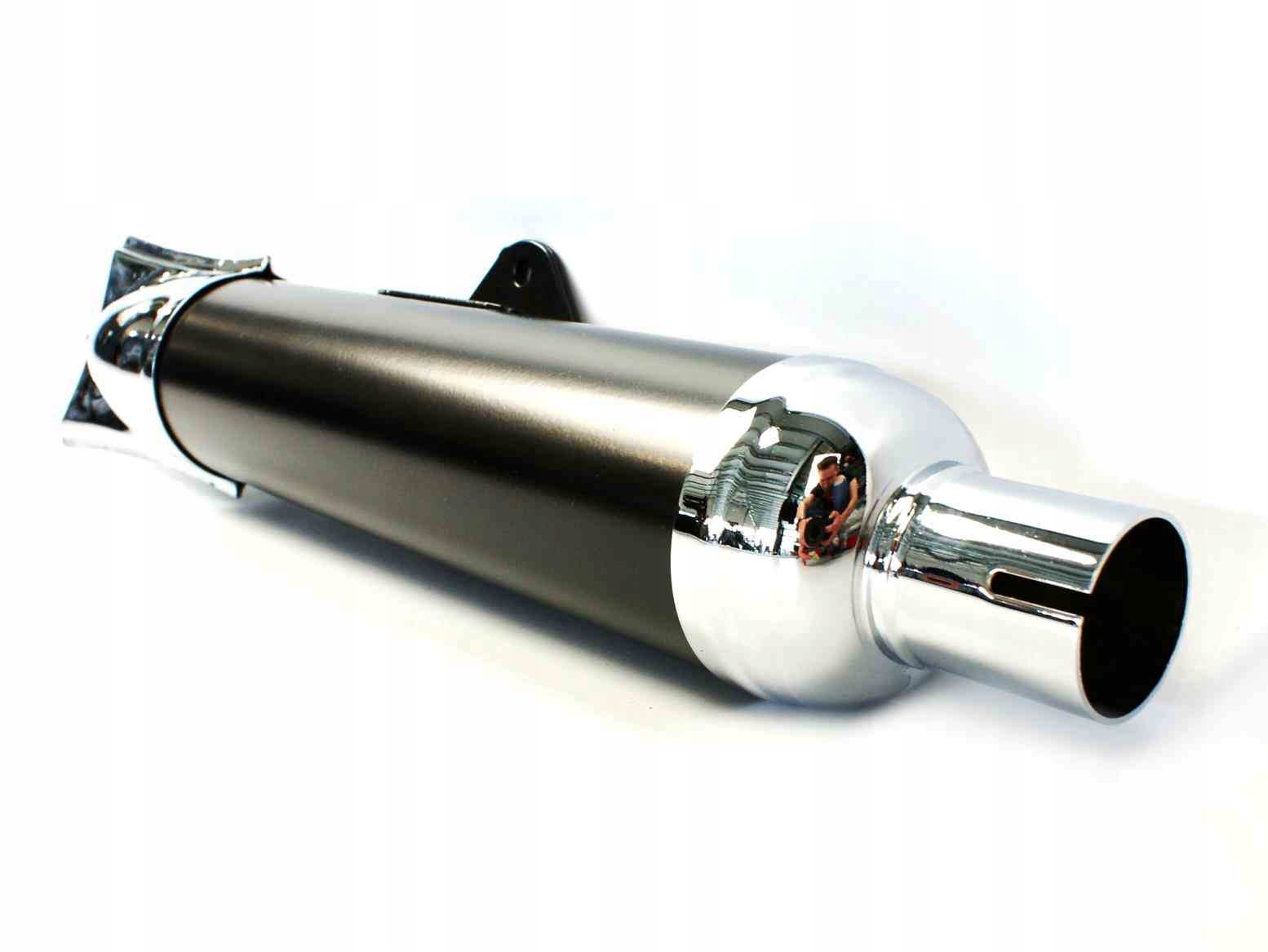 TŁUMIK WFM CHROM ROZBIERALNY RYBKA MALOWANY ŚRODEK Dopasowanie do pojazdu produkt dedykowany