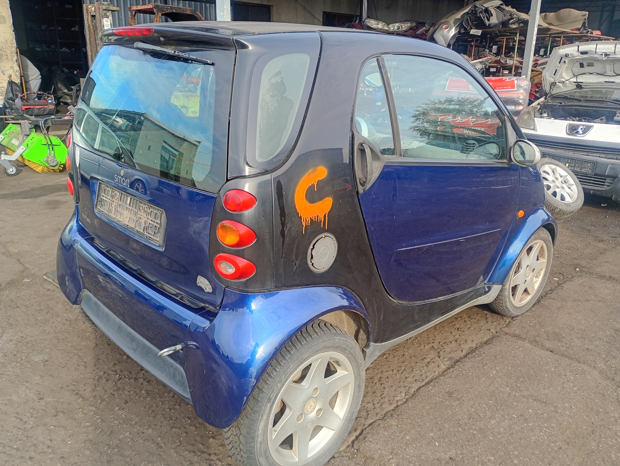 door right front front Smart Fortwo 450 Coupe 98-07
