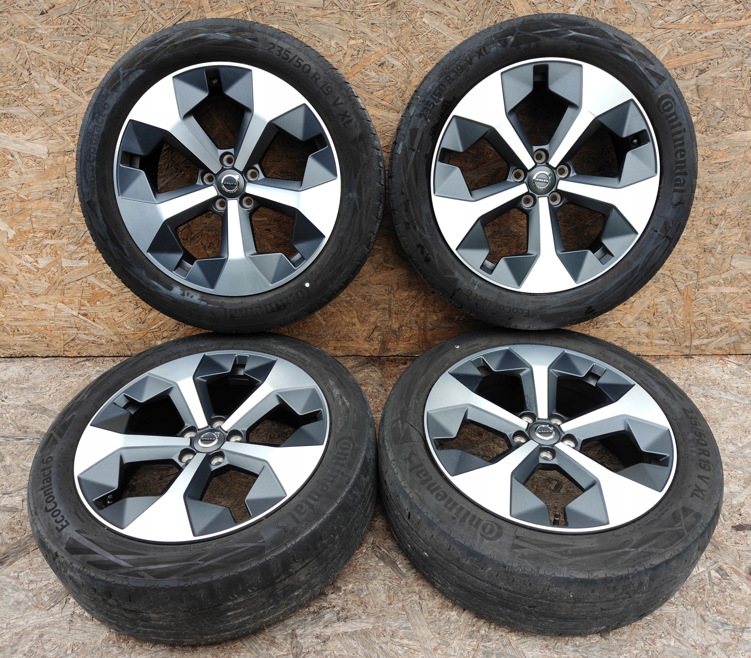 wheels discs VOLVO XC40 CONTINENTAL 7.5Jx19 ET50.5 235 50 R19