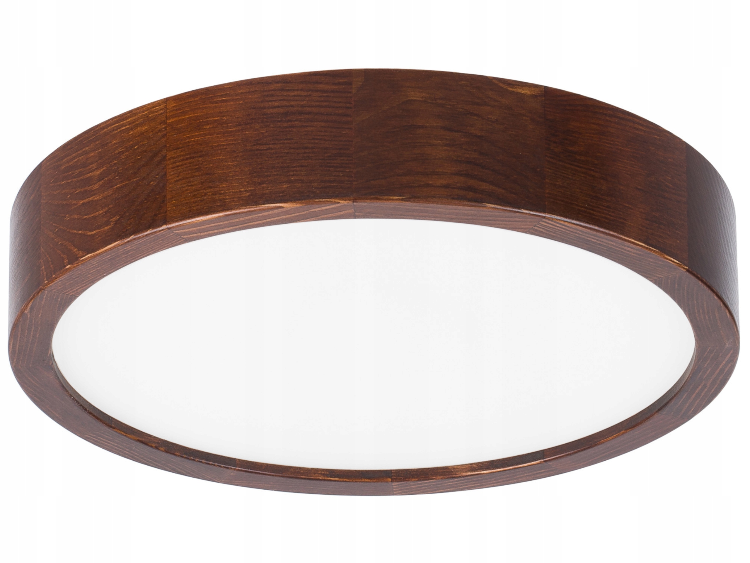 Stropná lampa Leja Stropné Svietidlo fi275 Orech do obývacej izby kuchyne 4000K Štýlová