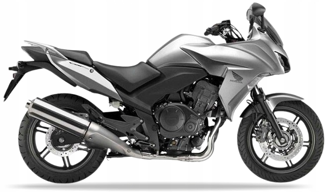 Samolepky Na Motocykl Juula Pro Honda Cbf 1000 F 2010-2011 Stříbrné NHA48