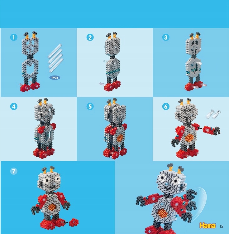 HAMA MIDI 39918 KSIĄŻECZKA INSPIRACJE NR 18 Wiek dziecka 5 lat +