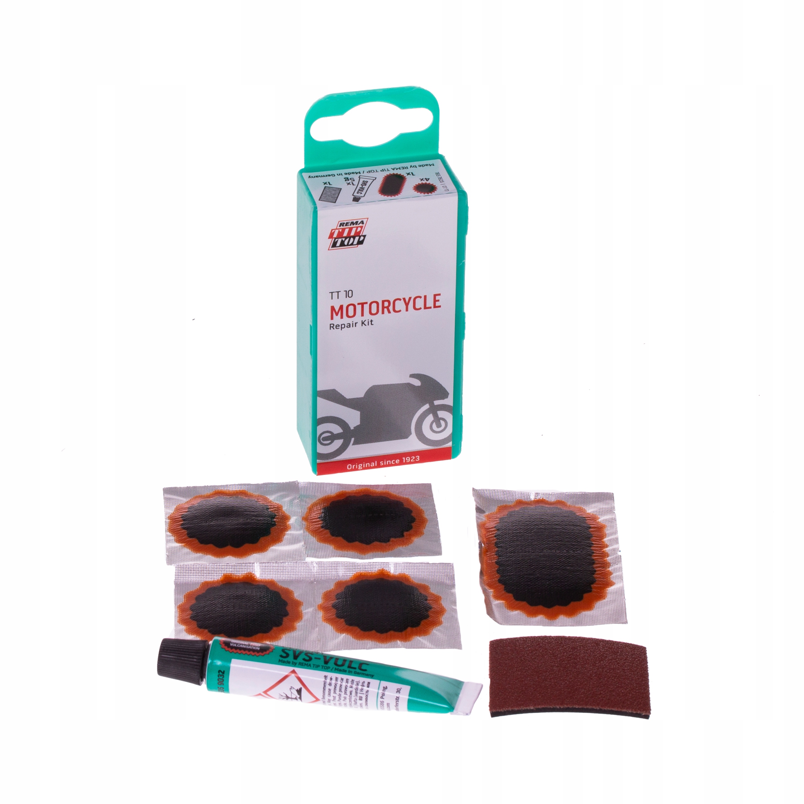 

Zestaw Wulkanizacyjny 7 Części z Klejem Tip-Top