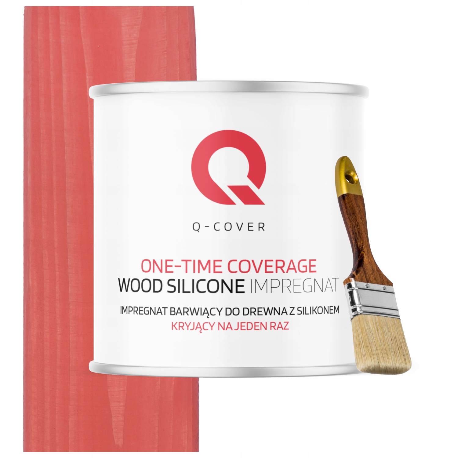 Impregnace Na Dřevo Krycí Na Jedno Použití Barva Pásová H6029 2,5L +dárek