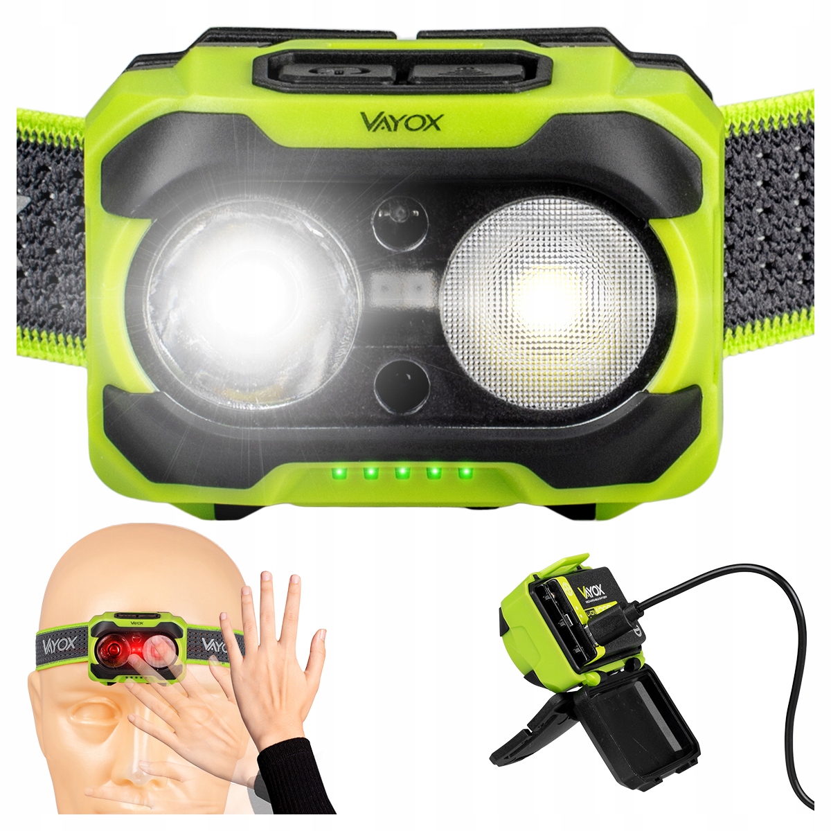 Vayox Pro Series VA0361 Czołowa 600lm