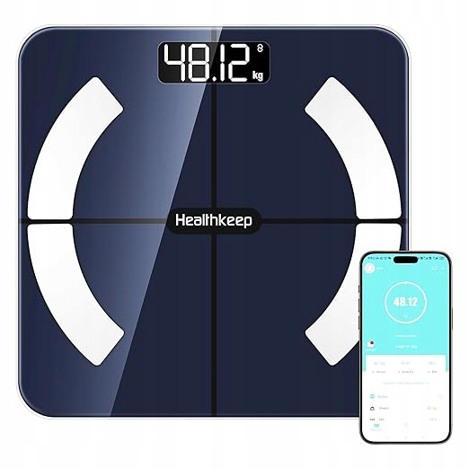 Inteligentna Waga Łazienkowa Bluetooth Analityczna healthkeep FG263LB