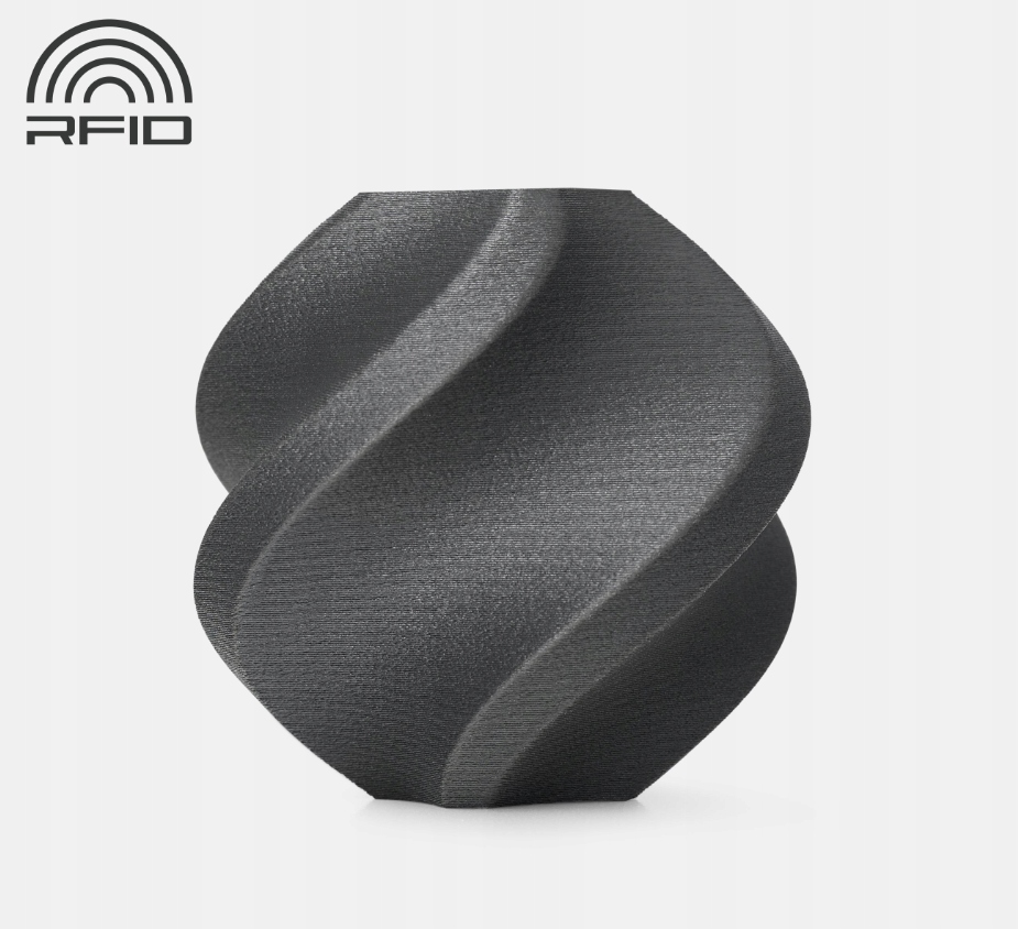 Filament Bambu Lab PA6-GF nylon, 1kg, kolor: szary (Gray), Szpula