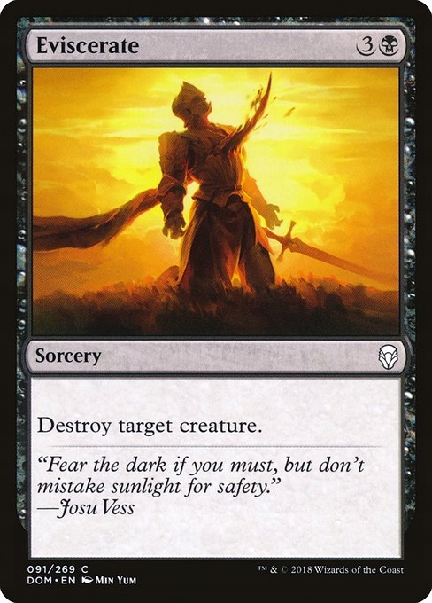 MtG: Eviscerate (dom)