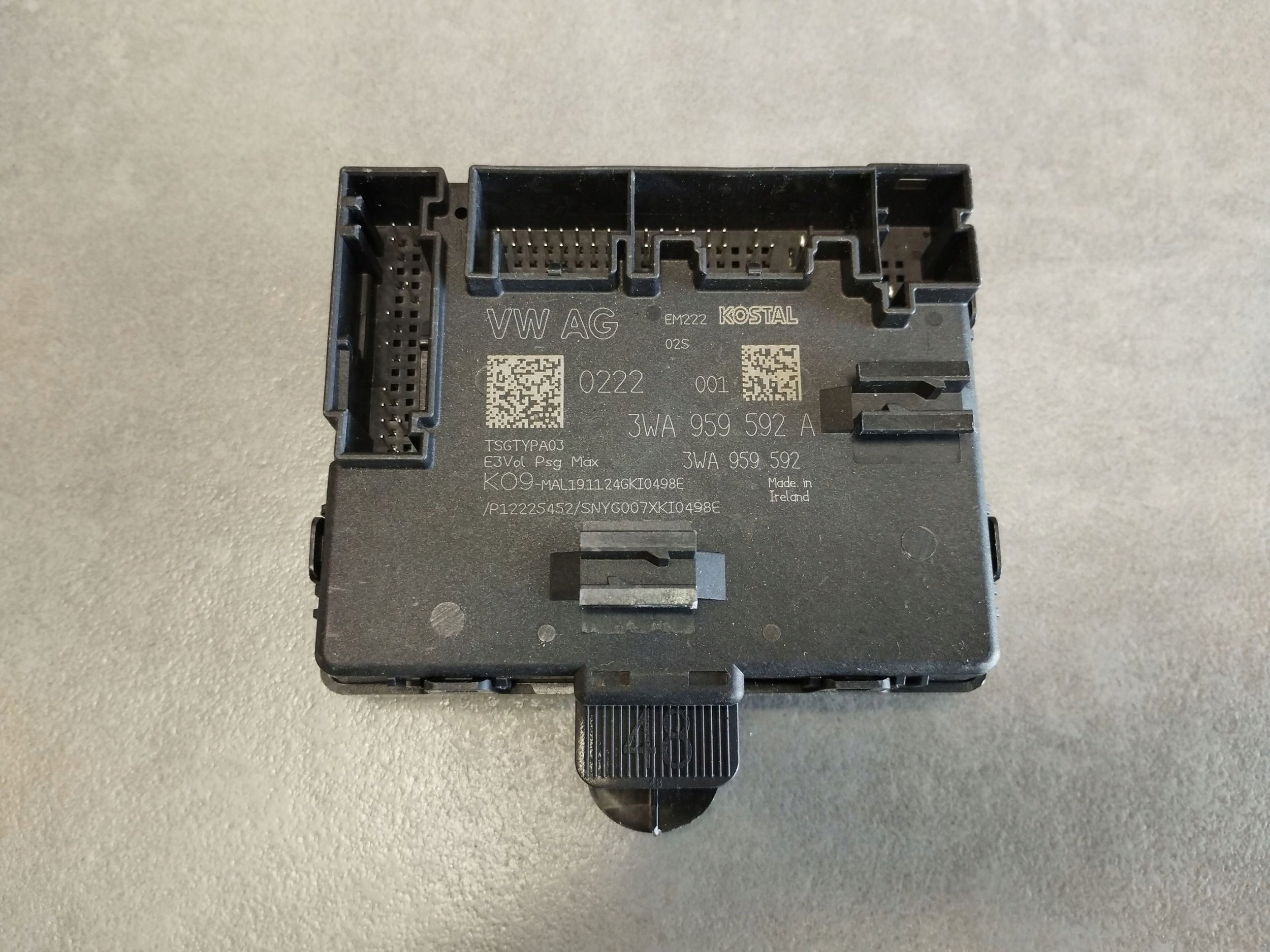 Cupra Formentor module door right front 3WA959592A