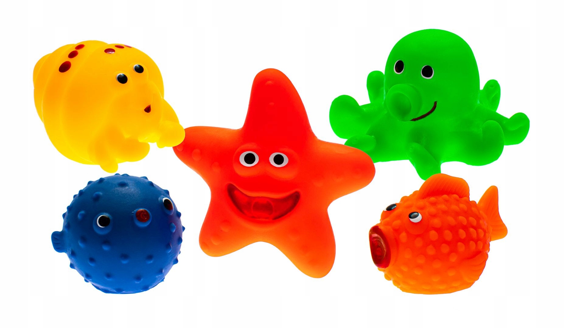 

Hencz Toys Gumowe Zwierzątka Morskie Do Kąpieli