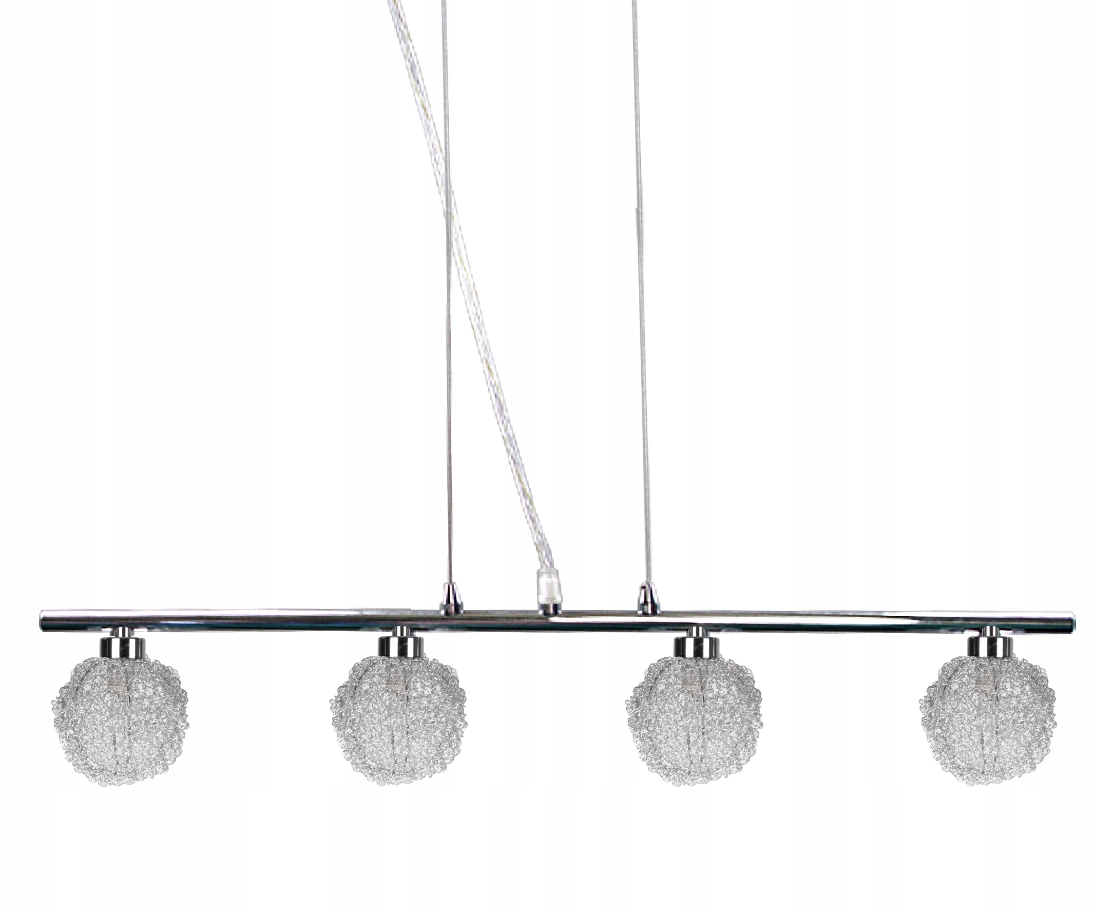 Lampa-lišta s kryštálmi 4xG9 Wind Candellux