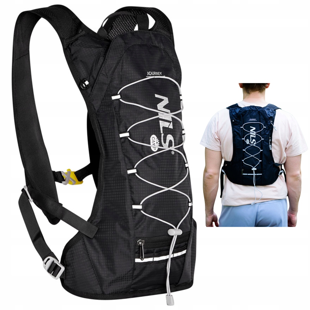 Plecak Rowerowy Turystyczny Górski Trekkingowy Z Miejscem Na Bukłak 12 L