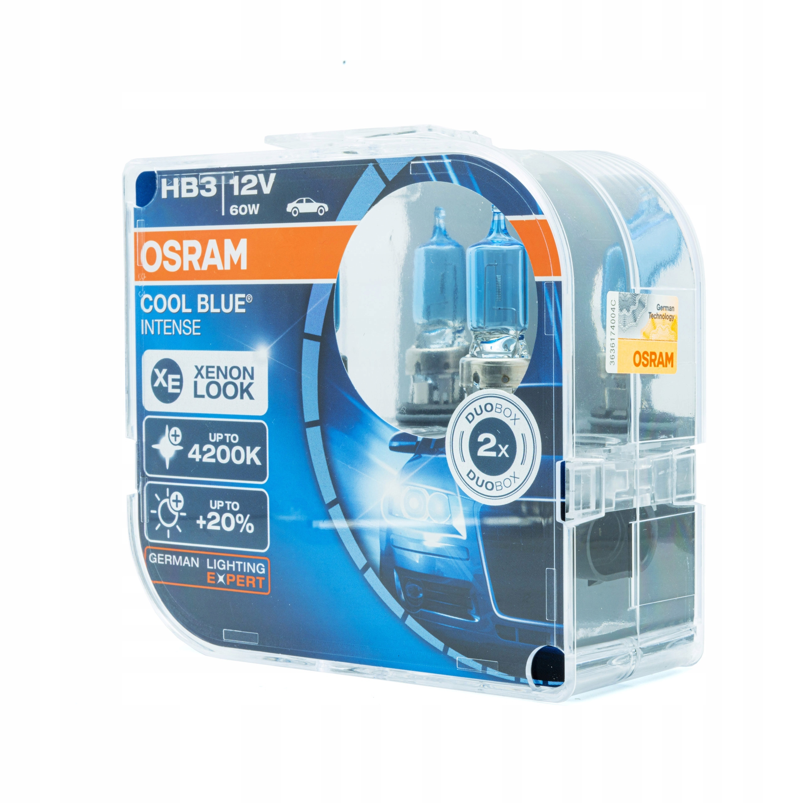Żarówki HB3 9005 Osram Cool Blue 4200K Duo Box
