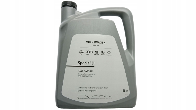 

Olej Vw 50500/50501 5W40 5L Syntetyk