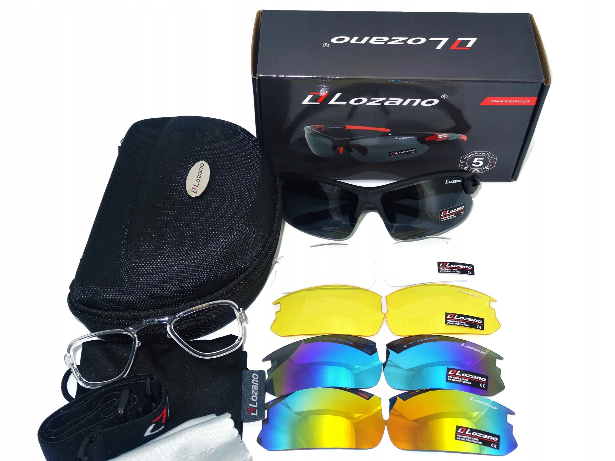 Polarizační Brýle Sada Vyměnitelných Slunečních A Nočních Čoček