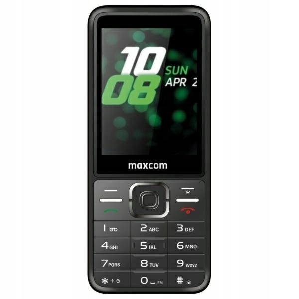 Maxcom MM244 Se DualSim Telefon komórkowy czarny
