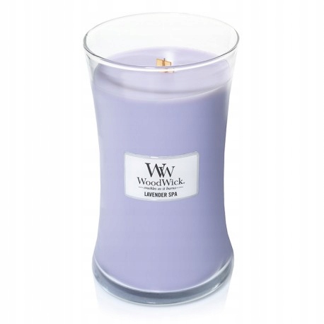 WoodWick Lavender Spa velká svíčka 609,5 g
