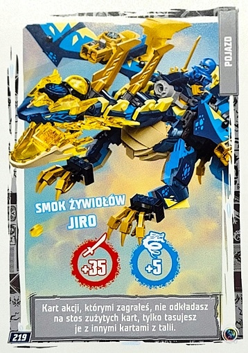 Lego Ninjago Karta Seria 9 nr 219