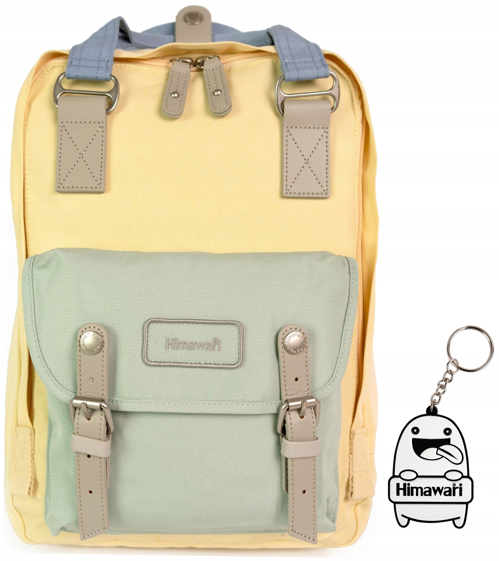 Batoh Himawari Mist S multifunkční na nákupy, světle žlutý