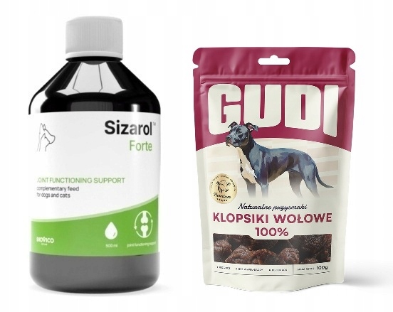 SIZAROL COMPLEX FORTE 500ml NA STAWY PSÓW + PRZYSMAK GUDI