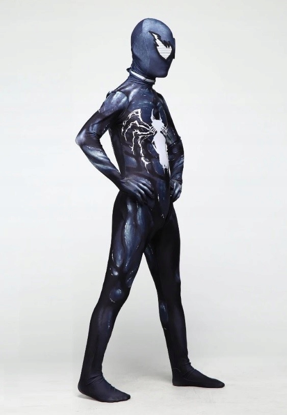 STRÓJ PRZEBRANIE VENOM SPIDERMAN COSPLAY 152/158 Płeć mężczyzna