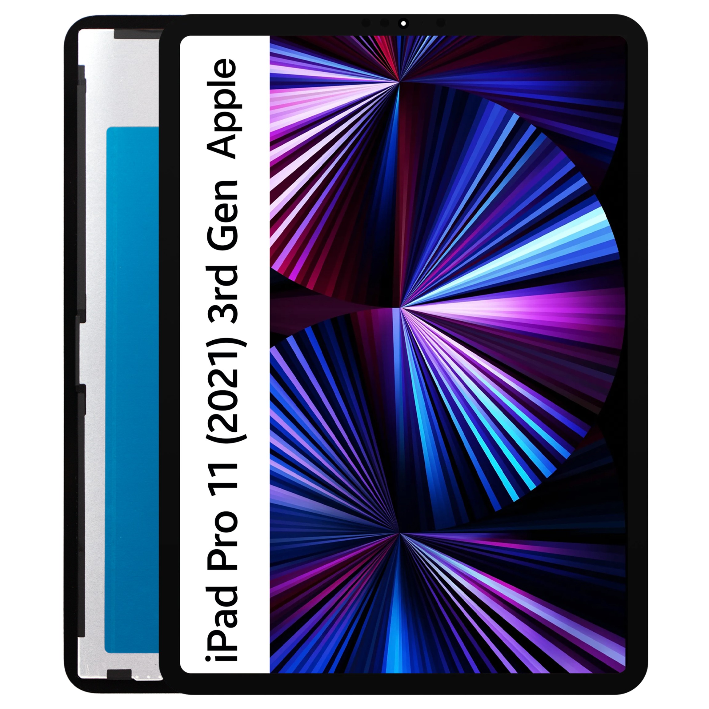 Displej pro Apple iPad Pro 11 2021 3. generace LCD displej Černý A2301 A2459