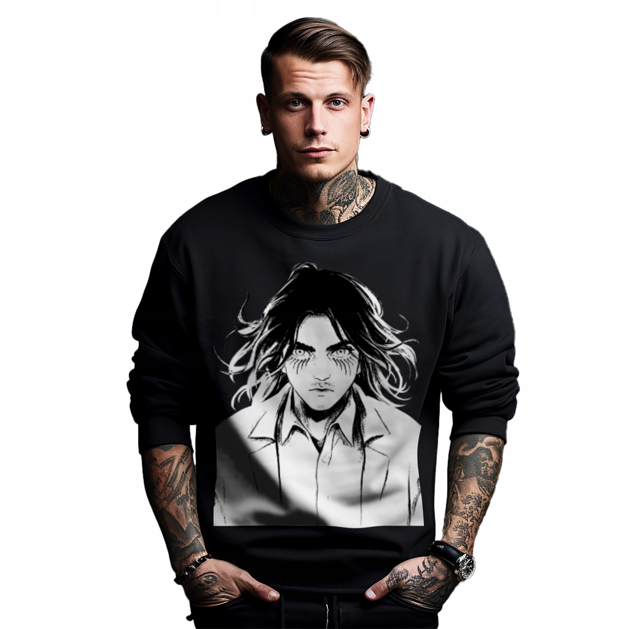 Mikina s potiskem Anime series basic