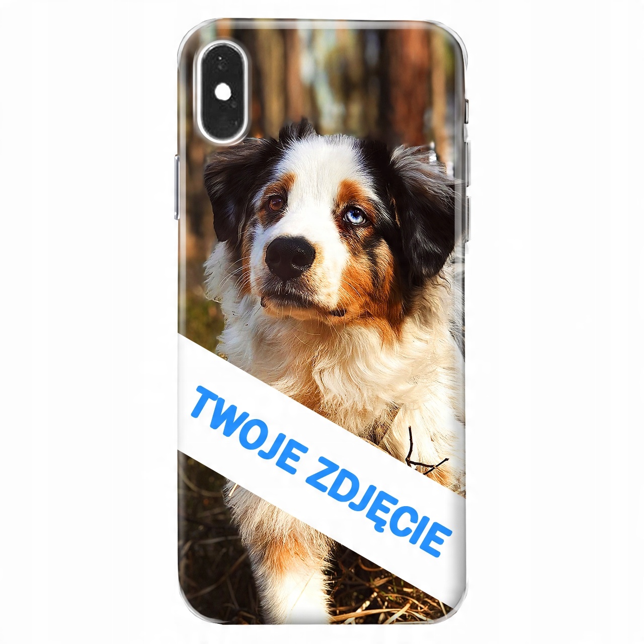 

Zaprojektuj etui zdjęcie do iPhone Xs Max Szkło