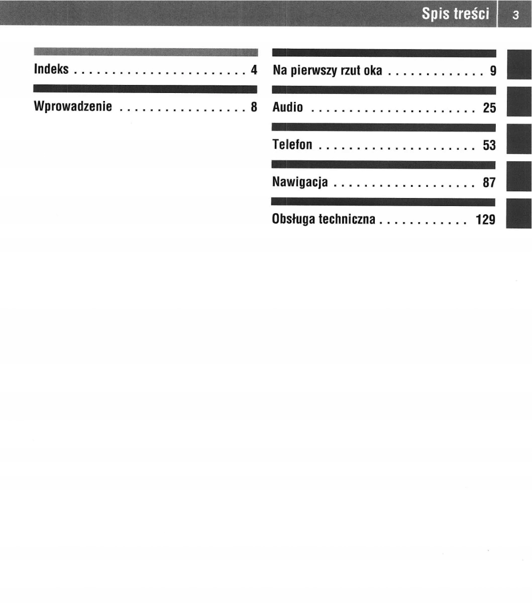 Mercedes Audio50 Nawigacja+Radio Instrukcja Tematyka Samochody osobowe