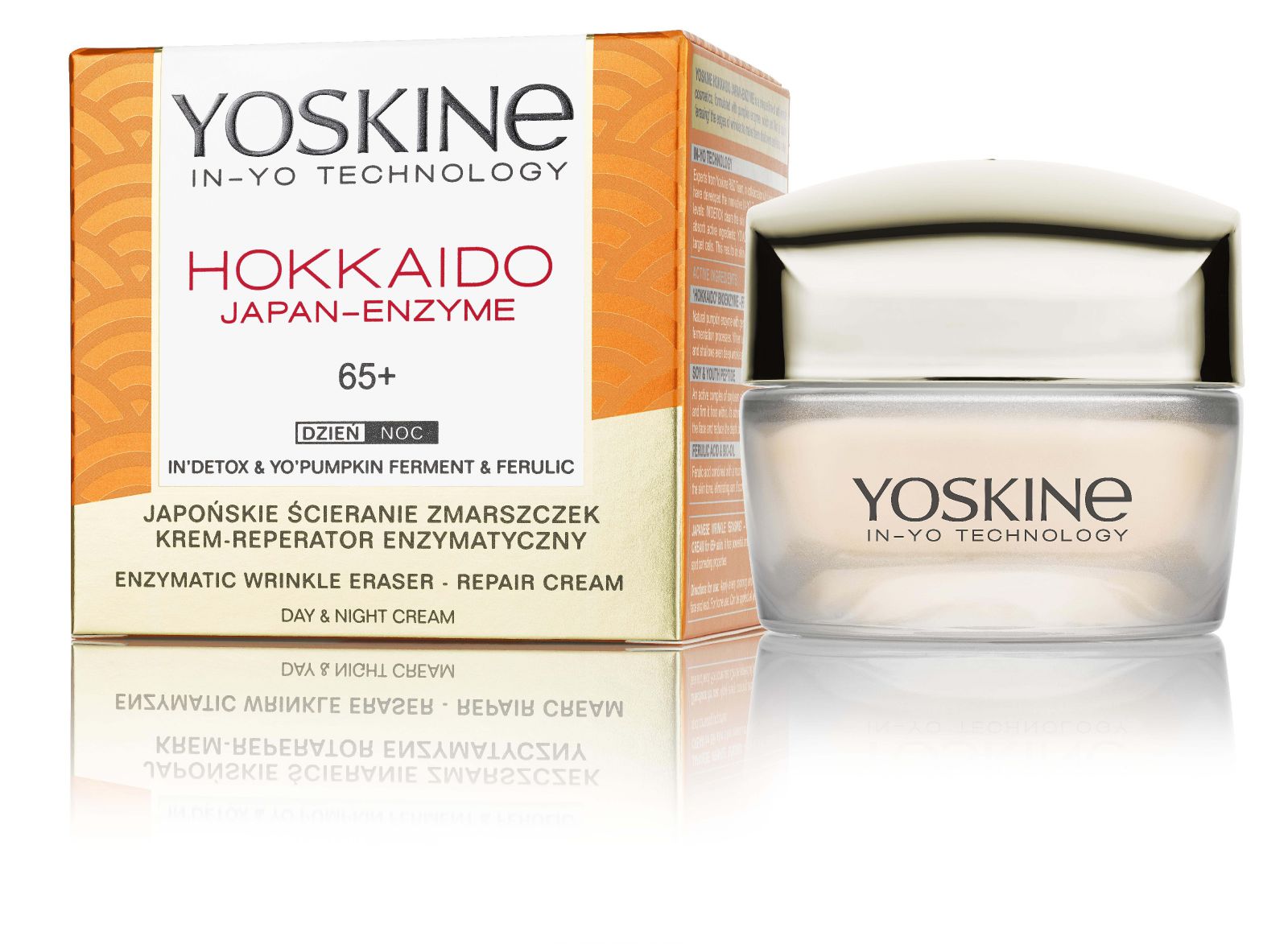 Yoskine Hokkaido Japan-enzyme 65+ Krém Proti Vráskám S Peptidy A En