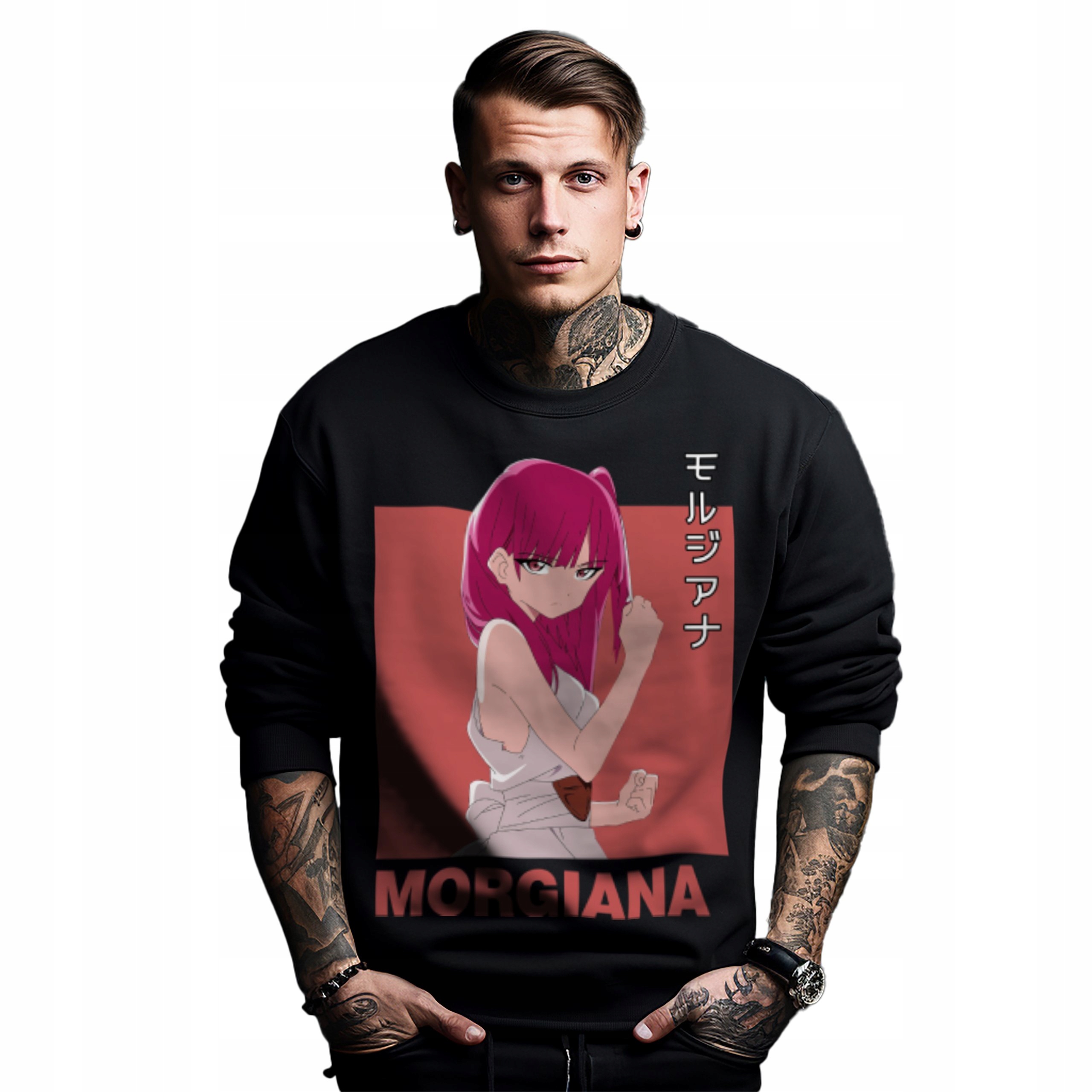 Mikina s potiskem Anime Morgiana